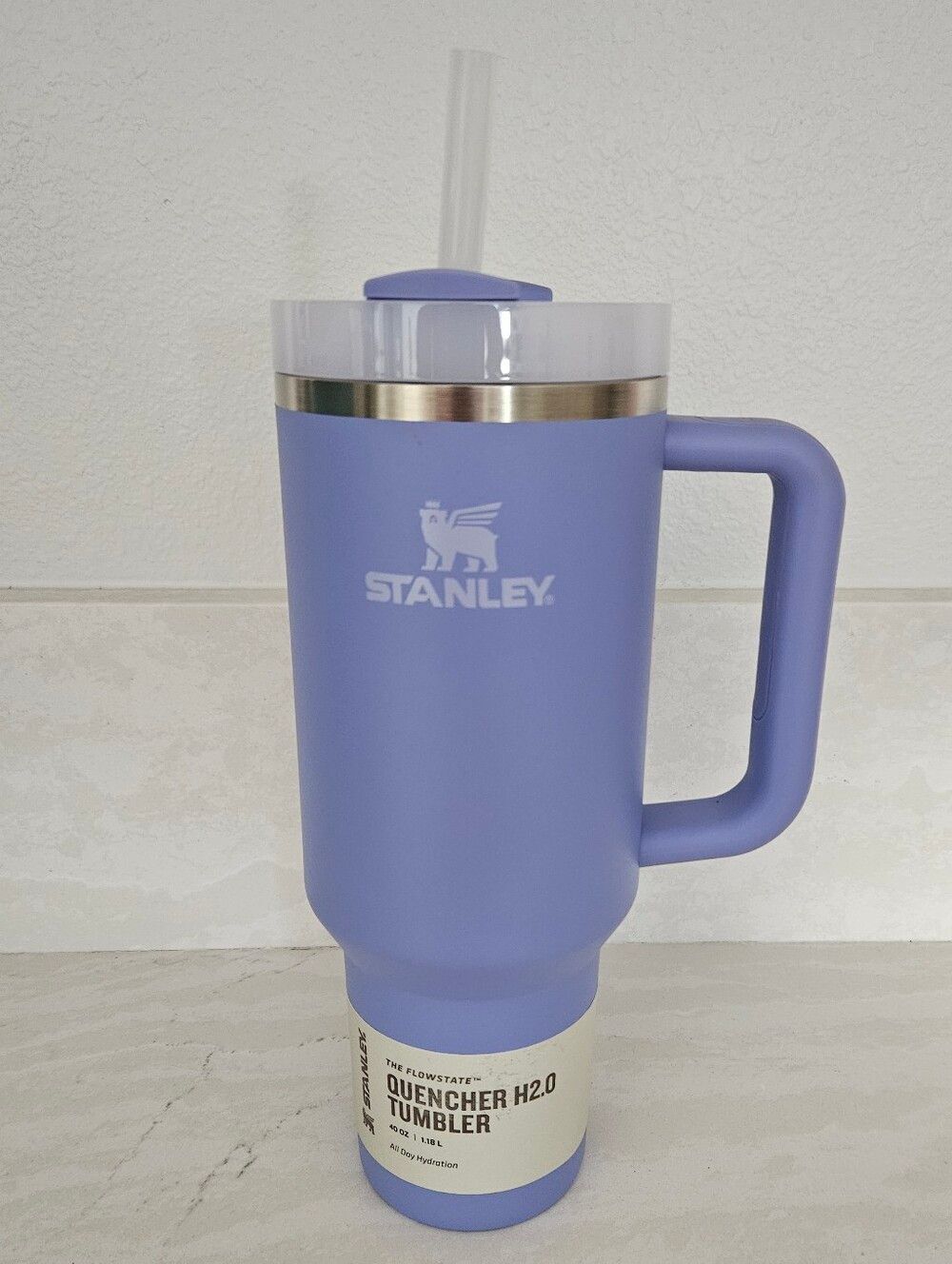 Stanley FlowState Lavender Quencher H2.0 Tumbler with Handle 40oz